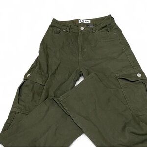 Women's Army Green Cargo Pants